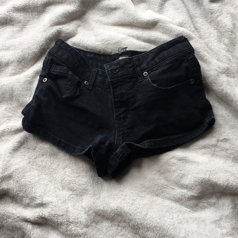Black shorts